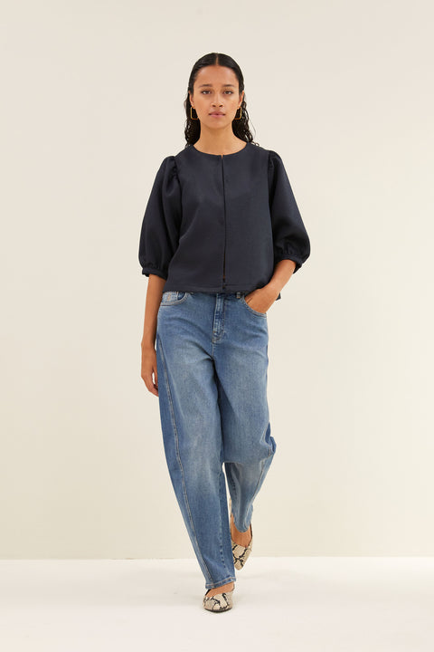 By Bar - Begum mid denim pants - 625 Denim