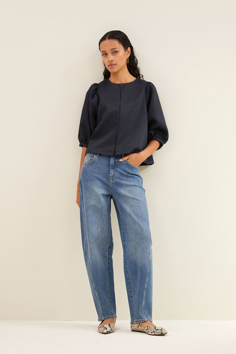 By Bar - Begum mid denim pants - 625 Denim