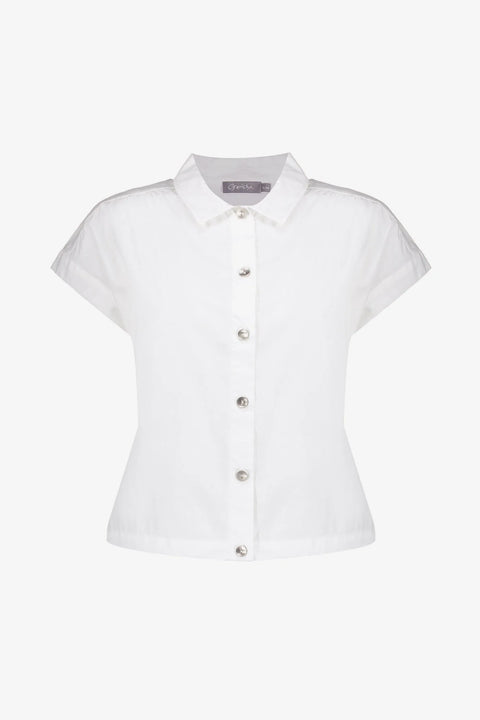 Geisha - 63006-10 - 10 off-white / blouse