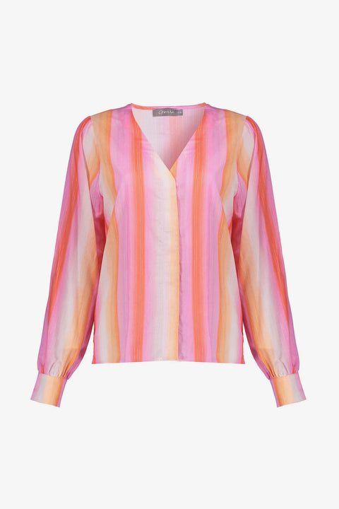 Geisha - 63248-20 - 450 mandarine re / blouse