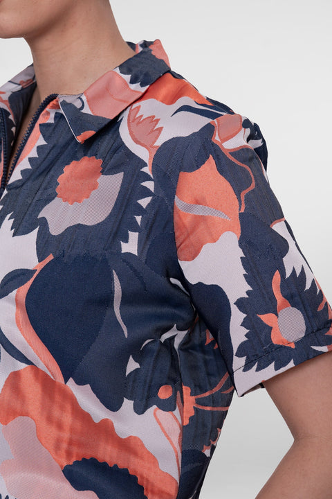 Geisha - 65103-20 - 625 blue/coral / jacket
