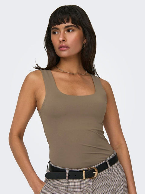 Only - 15278090 ONLEA S/L 2-WAYS FIT - Walnut