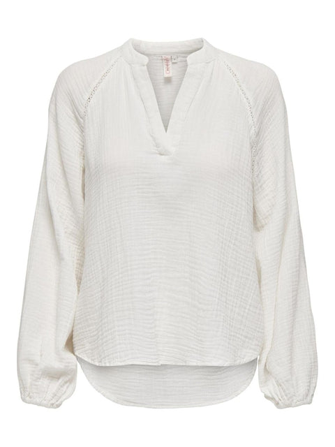 Only - 15320016 ONLTHYRA LIFE LS V-NE - Cloud Dancer