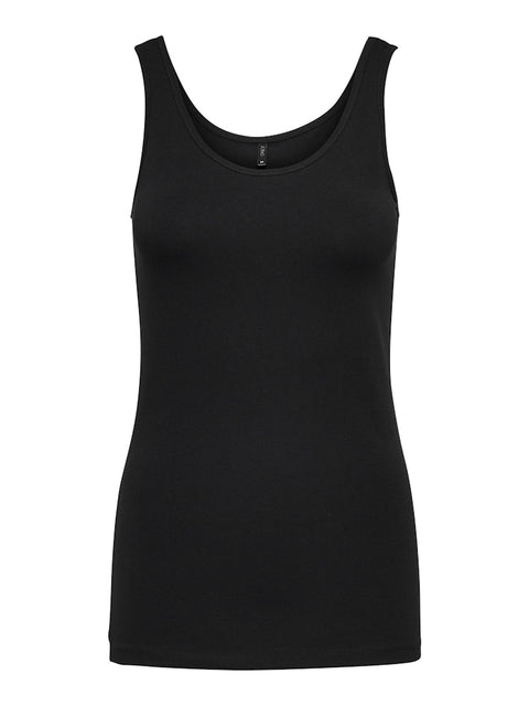 Only - 15095808 Live love new tanktop - Black