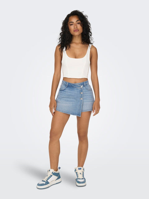 Only - 15256608 ONLLESLY REG LB DNM S - Light Blue Denim