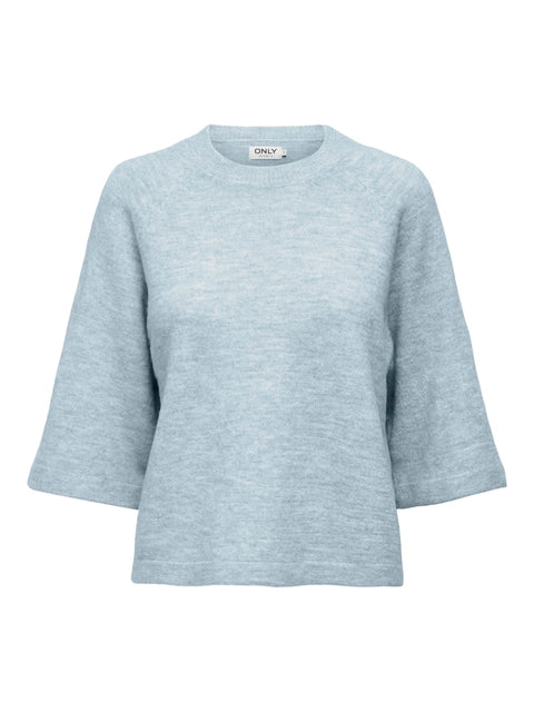Only NOOS - 15333199 ONLSIMONI 3/4 PULLOVE - Cashmere Blue/ME / top