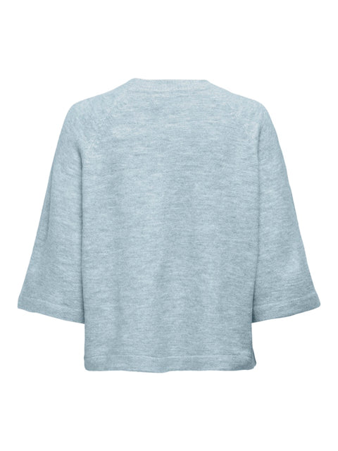 Only NOOS - 15333199 ONLSIMONI 3/4 PULLOVE - Cashmere Blue/ME / top