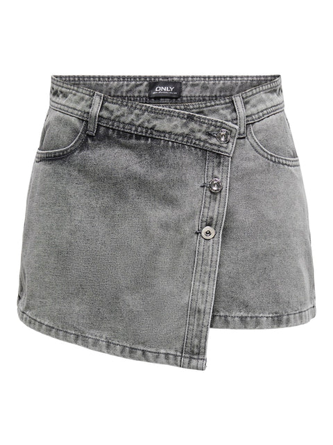 Only - 15256608 ONLLESLY REG LB DNM S - Light Grey Denim