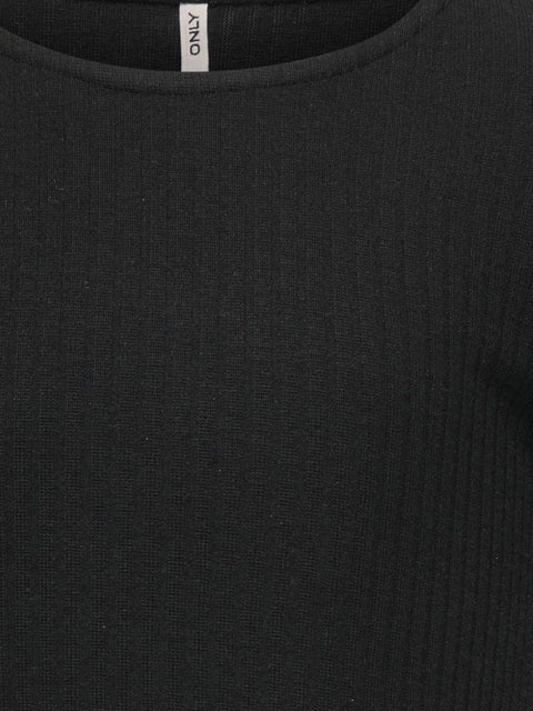Kids Only - 15326388 KOGNELLA L/S O-NECK T - Black