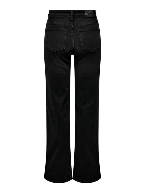 Only - 15299796 ONLMADISON BLUSH HW W - Washed Black 30