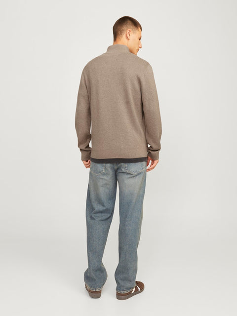 Jack & Jones - 12259664 JPRBLAMILANO STITCH K - Greige/Melange