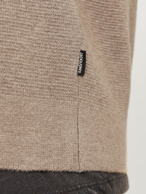 Jack & Jones - 12259664 JPRBLAMILANO STITCH K - Greige/Melange