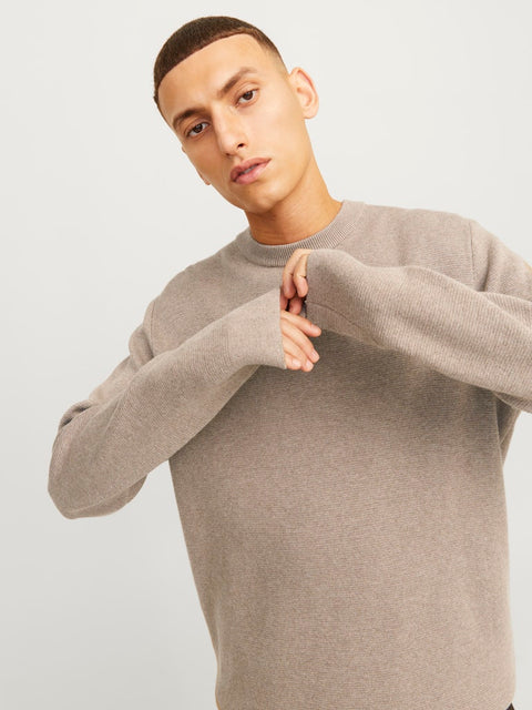 Jack & Jones - 12259666 JPRBLAMILANO STITCH K - Greige/Melange