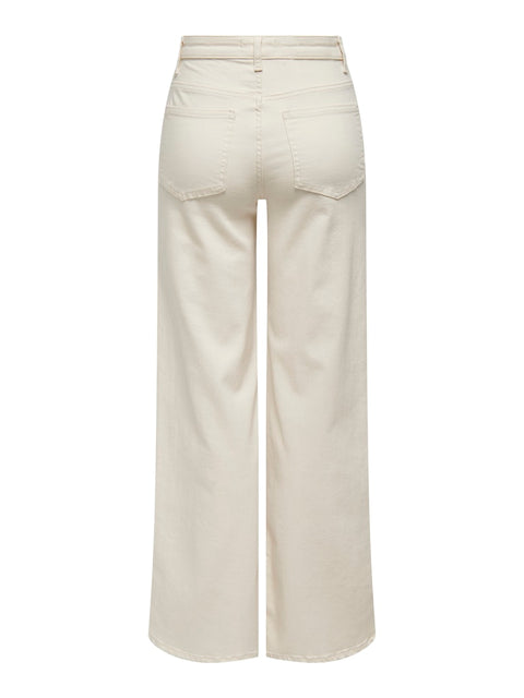 Only - 15310632 ONLMADISON BLUSH HW W - Ecru 34