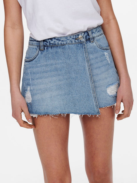 Only - 15227220 ONLTEXAS REG DNM SKOR - Light Blue Denim