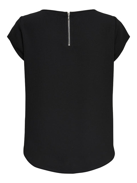 Only NOOS - Vic SS Solid 15142784 - Black / top