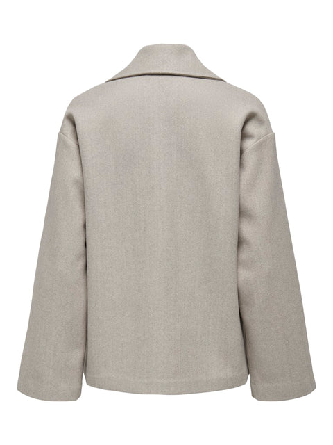 Only NOOS - 15315503 ONLNANCY LIFE JACKET - Simply Taupe/Mel