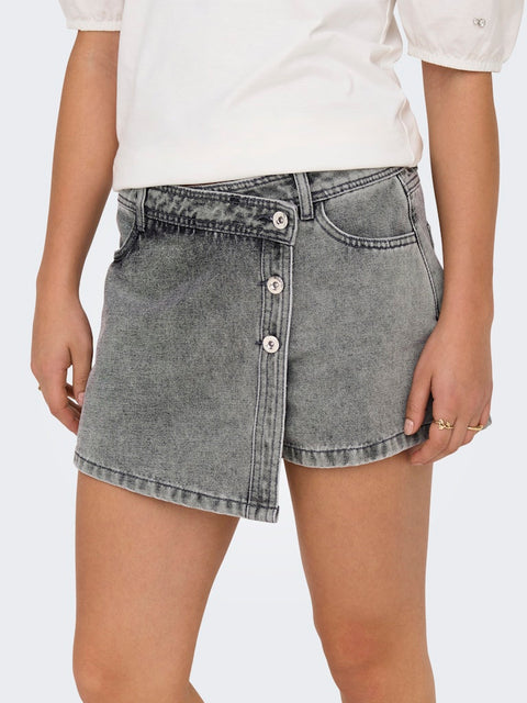 Only - 15256608 ONLLESLY REG LB DNM S - Light Grey Denim