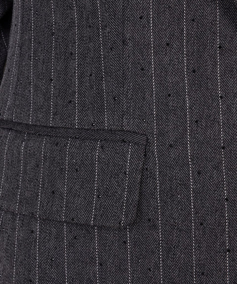 ESQUALO - Blazer F25.10516 - 029 dark grey melange