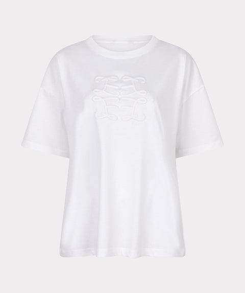 ESQUALO - T-shirt F25.05528 - 120 off white