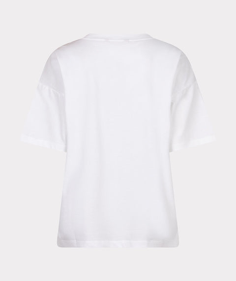 ESQUALO - T-shirt F25.05528 - 120 off white