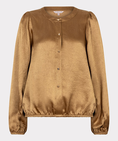 ESQUALO - Blouse F25.15514 - 339 golden olive