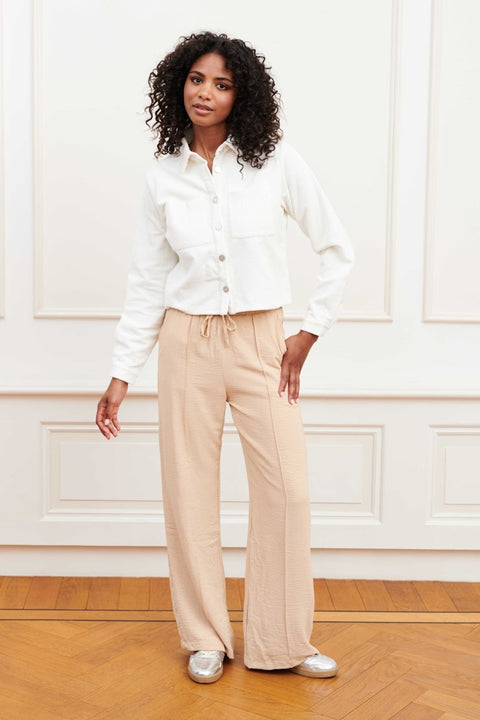 Lofty Manner - Broek QB40 - Tammie - 196 beige