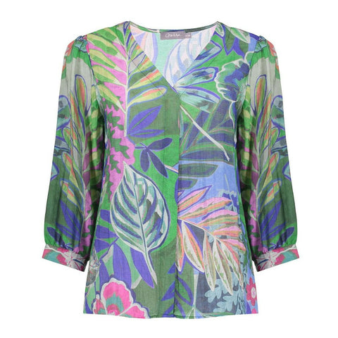 Geisha - 53461-20 - 625 blue Green