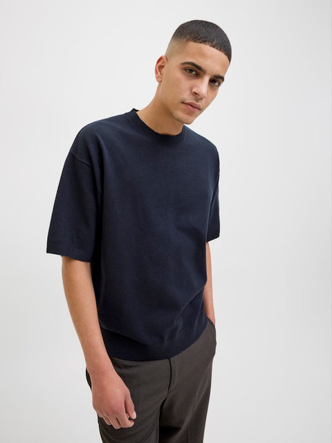 Jack & Jones - 12271402 JPRBLABRADFORT KNIT C - Night Sky