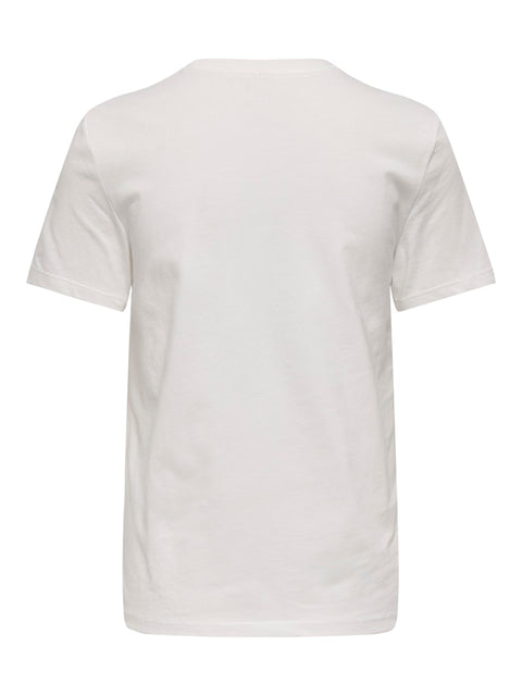 Only - 15363556 ONLDITTE LIFE RHNSTN - Cloud Dancer/Hea