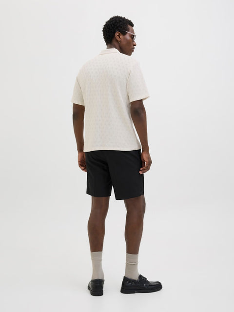 Jack & Jones - 12275090 JPRBLATRENT JACQUARD - Cloud Dancer