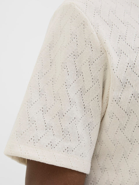Jack & Jones - 12275090 JPRBLATRENT JACQUARD - Cloud Dancer