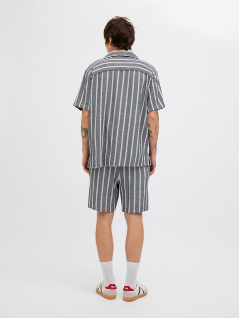 Jack & Jones - 12271060 JORCOBA STRIPE RESORT - Ocean Cavern