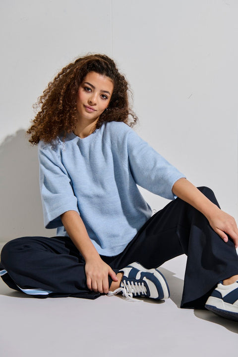 Only NOOS - 15333199 ONLSIMONI 3/4 PULLOVE - Cashmere Blue/ME / top