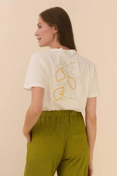 Lofty Manner - QC15 - T-shirt Elin - 100 white