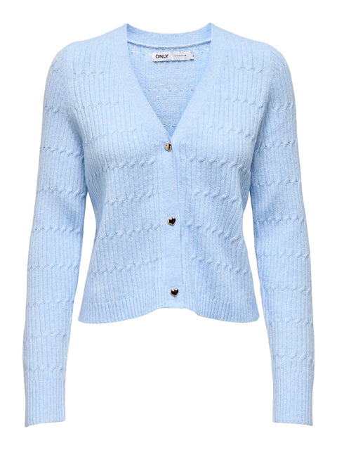 Only NOOS - 15310902 ONLKATIA LIFE LS VNEC - Kentucky Blue/W.