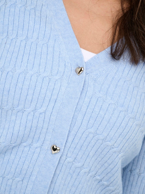 Only NOOS - 15310902 ONLKATIA LIFE LS VNEC - Kentucky Blue/W.