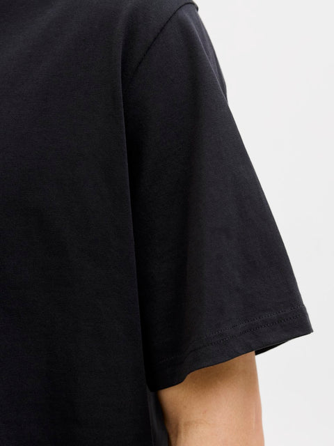 Jack & Jones - 12278787 JJESOHO TEE SS CREW N - Black