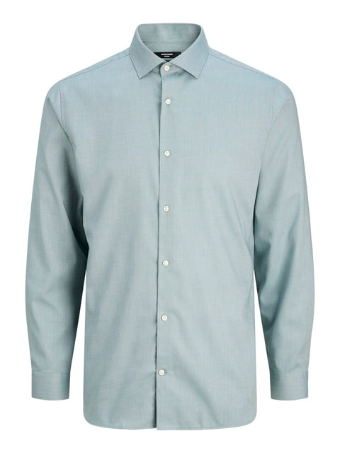 Jack & Jones - 12227385 JPRBLAPARKER SHIRT L/ - Goblin Blue/SLIM