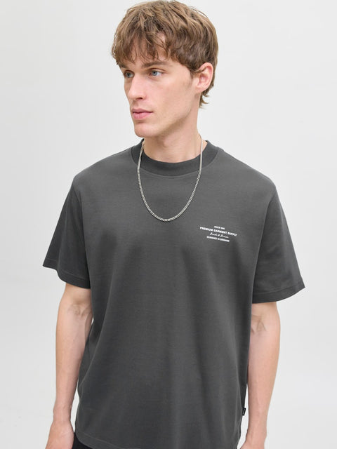 Jack & Jones - 12259357 JPRBLACHAD BRANDING S - Volcanic Ash