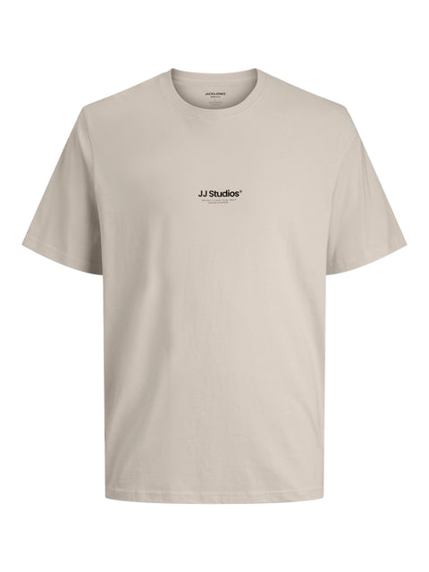 Jack & Jones - 12278787 JJESOHO TEE SS CREW N - Moonbeam