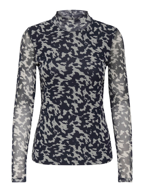 Only NOOS - 15141298 ONLERICA LIFE MESH L/ - Blue Graphite/Ro / top