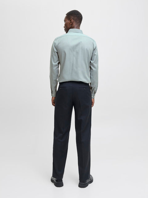 Jack & Jones - 12227385 JPRBLAPARKER SHIRT L/ - Goblin Blue/SLIM
