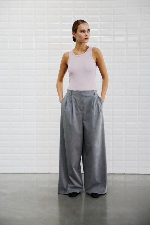 With Black - WBLDORDI TANK - lavender s laven / top