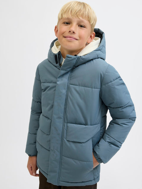 Jack & Jones - 12246122 JCOSPEED PUFFER SN JN - Stormy Weather/T