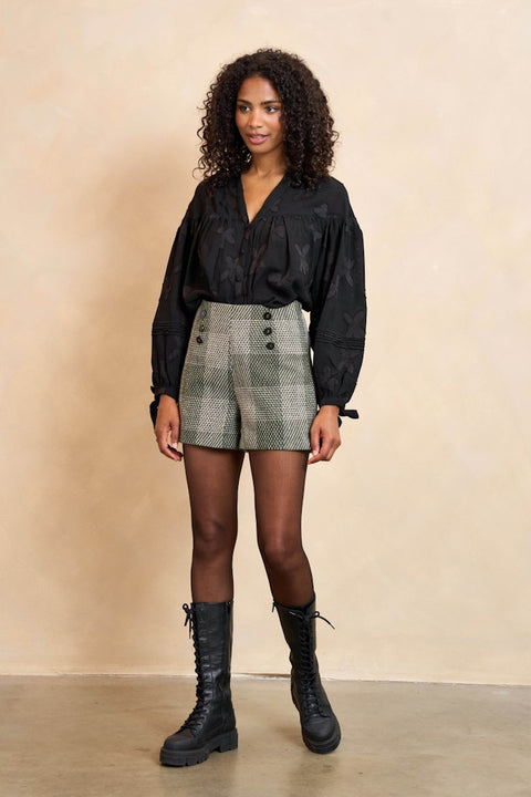 Lofty Manner - QL01.1-Blouse Annika - 600 black