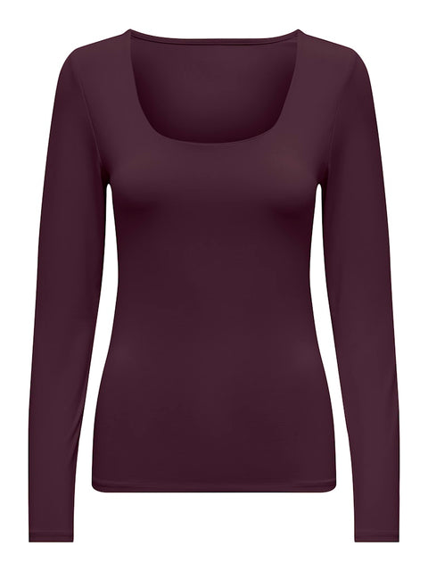 Only NOOS - 15302647 ONLEA L/S 2-WAY DEEP - Winetasting / top
