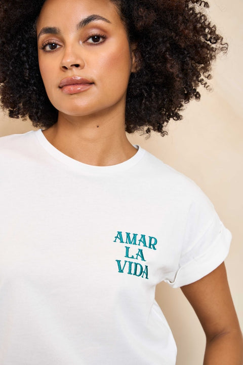 Lofty Manner - RB15 -T-shirt Elinea - 100 white