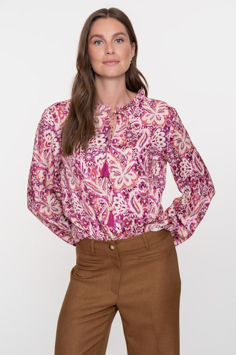 Geisha - Bloues/top 53912-20 - 445 fuchsia/off