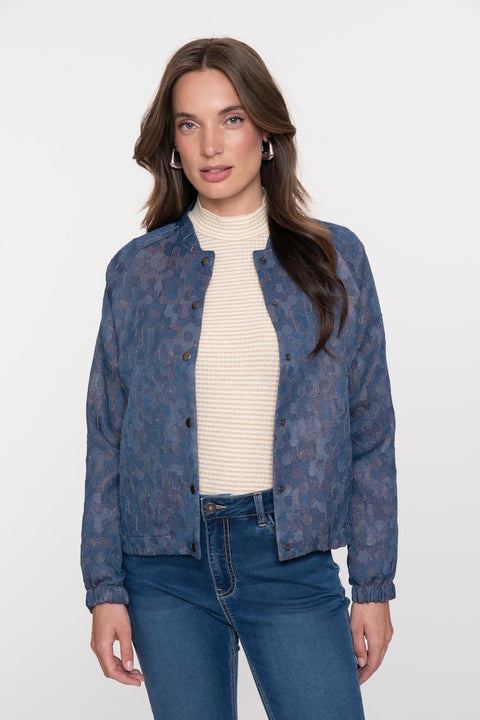 Geisha - Bomber 55703-20 - 380 purple/blue